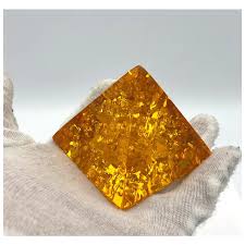 Reconstructed Amber Pyramid. For Sale at Ruby Lane