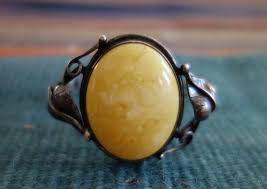 Antique CERTIFIED Natural Baltic Amber Silver Bracelet VINTAGE Butterscotch Egg Yolk - Etsy UK