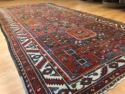 Terrific Tribal - 1920s Antique Oriental Rug - Nomadic Gallery - 5.1 x 9.9 ft. | eBay