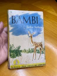 Bambi by Felix Salten 1952 9th Publishing Childrens Book - Etsy