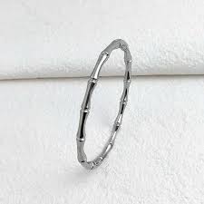 Bamboo O Shaped Buckle Bracelet | Gold Plated Stainless Steel, Waterproof, Silver, High End Womens Jewelry From Olylin, $6.91 | DHgate.Com