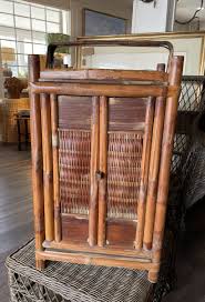 Antique Bamboo Wedding Basket - Cabinet Two Door ...