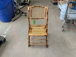 Chair - Folding Bamboo - Construction Junction