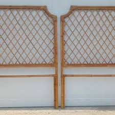 Natural Bamboo Twin Bed Frame - Etsy