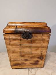 RARE Hand-Crafted 11x11 VINTAGE Trapezoid Shape Wood ...