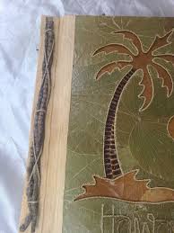 Palm Hawaii Photo Album Made With Leaves & Twigs Holds 80 4 ...