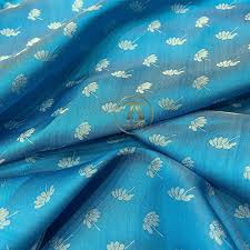 Buy PURE MULBERRY SILK Fabric by the Yard - Blue Silk With White Floral Pattern - Handmade Silk - Organic Fiber - Gift for Her - Silk for Sewing Online in India - Etsy