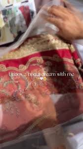 Unbox a bridal dream with me✨🤍👰‍♀️ This vibrant and colorful outfit is perfect for a bride-to-be on her special day, whether for a mehendi or waleema. ✨ Its intricate design and stunning