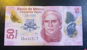 Mexico 50 Pesos, 2019, P-123, Serie V, Banknote | eBay