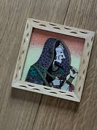 Small Colorful & Detailed Painting of Middle Eastern Woman ...