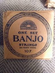 Vintage SUNLIGHT (one set) Banjo Strings #107 | eBay