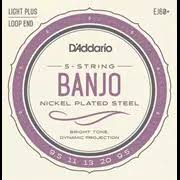 D'Addario Nickel Plated Banjo Strings - StewMac