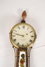 Lot - Abiel Chandler Banjo Wall Clock