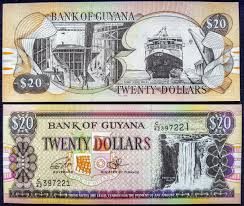 Guyana 20 Dollars From 1996 - UNCIRCULATED - Genuine ...