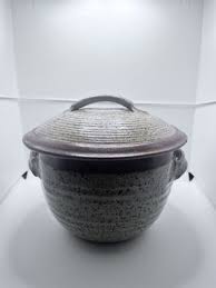 VTG Pottery Stoneware Funnel Steamer Bundt Cake Bakeware ...