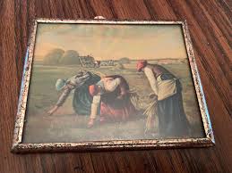 Jean-François Millet "THE GLEANERS" COLOR PRINT FRAMED SMALL ...