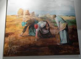 The Gleaners after Jean-François Millet Painting by Tomoya ...