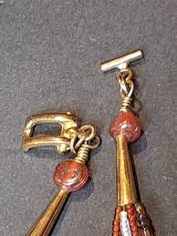 Tribal Style 6 Strand 27 in glass seadBead Necklace red ...