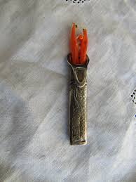 Sterling Pocket Vase, Antique British Sterling Silver, Men's ...