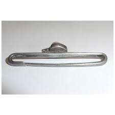 Natural Baroque Pearl Sterling Bar Pin. For Sale at Ruby Lane