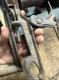 Antique Old Rare PAT July 11 82 Cast Iron Hand Crank Rope ...