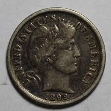 1899 Barber Dime PM55 | eBay