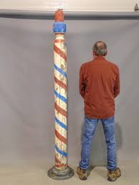 Antique Barber Pole