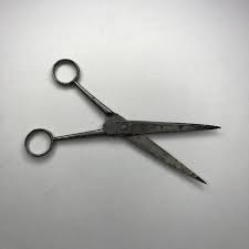 Vintage Barber Scissors, Old Scissors, Hair Cutting ...