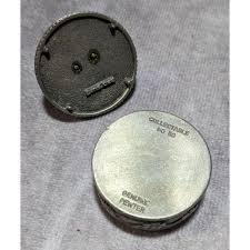 Vintage Collectible Pewter Trinket Box by Ms Dee - Etsy