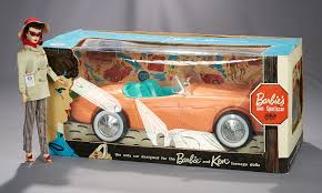 Barbie's Austin Healy by Irwin for Mattel, 1962