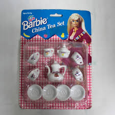 Lot of 2 Barbie: Chilton Mini Tea Sets | Solo in the Spotlight