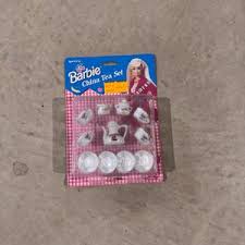 Chilton Toys 1994 Barbie Miniature China Tea Set - Etsy