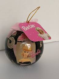 Barbie Ornaments 1996 NIB w/Tags Decoupage Lot of 2 | eBay