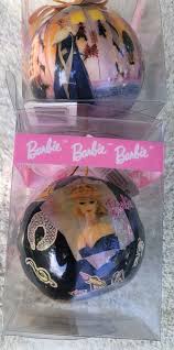 3 Ball Style Barbie Christmas Ornament | eBay