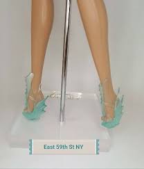 Barbie Shoes - Clear Blue | eBay