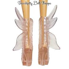 Winx Club Sirenix Magic Stella Doll Replacement Translucent Scaled Winged Shoes | eBay