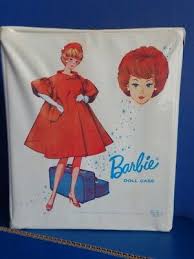 1963 BARBIE CARRY CASE- VINYL PICTURES BUBBLECUT BARBIE- SPP | eBay