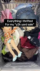 Everything available August 2nd at our Y2K yard sale in ...