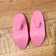 Barbie Doll SHOES HEELS BOW PUMPS PINK Unboxed SHOES Fashion ...