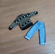 Sweater Jeans Doll Nice Baby Blythe 12'' Outfit Pants | eBay