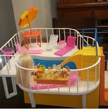 Vintage 1980's Mattel Barbie Pool with Furniture for Sale in ...