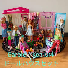 Barbie & Ken and 10 other dollhouse accessories set summary | eBay