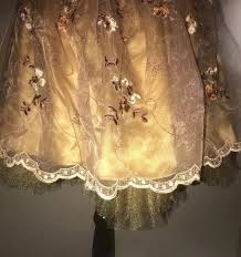 Jessica McClintock Womens Dress Strapless Black Brown 2 Flare Homecoming Prom | eBay