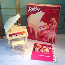 Vintage Barbie Electronic Piano 1981 - Etsy