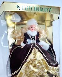 1996 Barbie Doll 15646 Mattel Box Happy Holidays Special Edition NRFB | eBay
