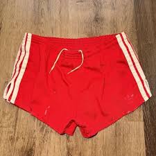 Vtg 70s 80s Adidas Running Shorts Sprinter Track Liner Poly Cotton Mens Small | eBay