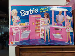 Barbie Kitchen Playset #7472 w Orig Box Appliances + ...