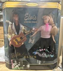 1996 Vintage BARBIE Loves ELVIS Live on Stage Collectors ...