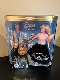 1996 Barbie Loves Elvis Collector Edition Mattel 2 Pc Doll Set ...