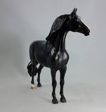 BLACK MAGIC - Dapple Black/Brown Morgan - Stone Horses